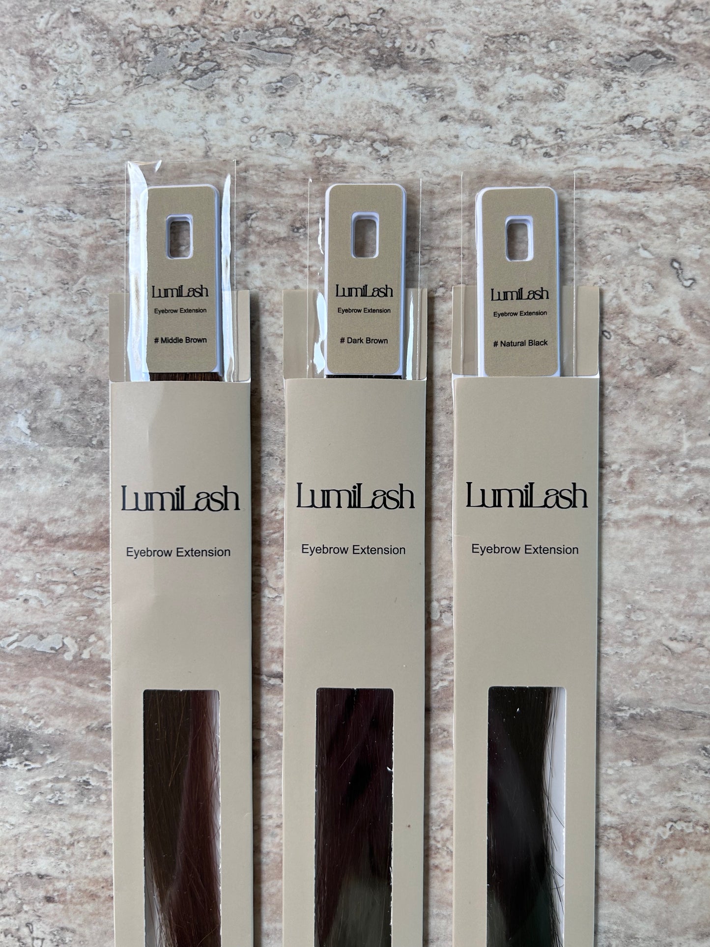Brow extensions mix pakket