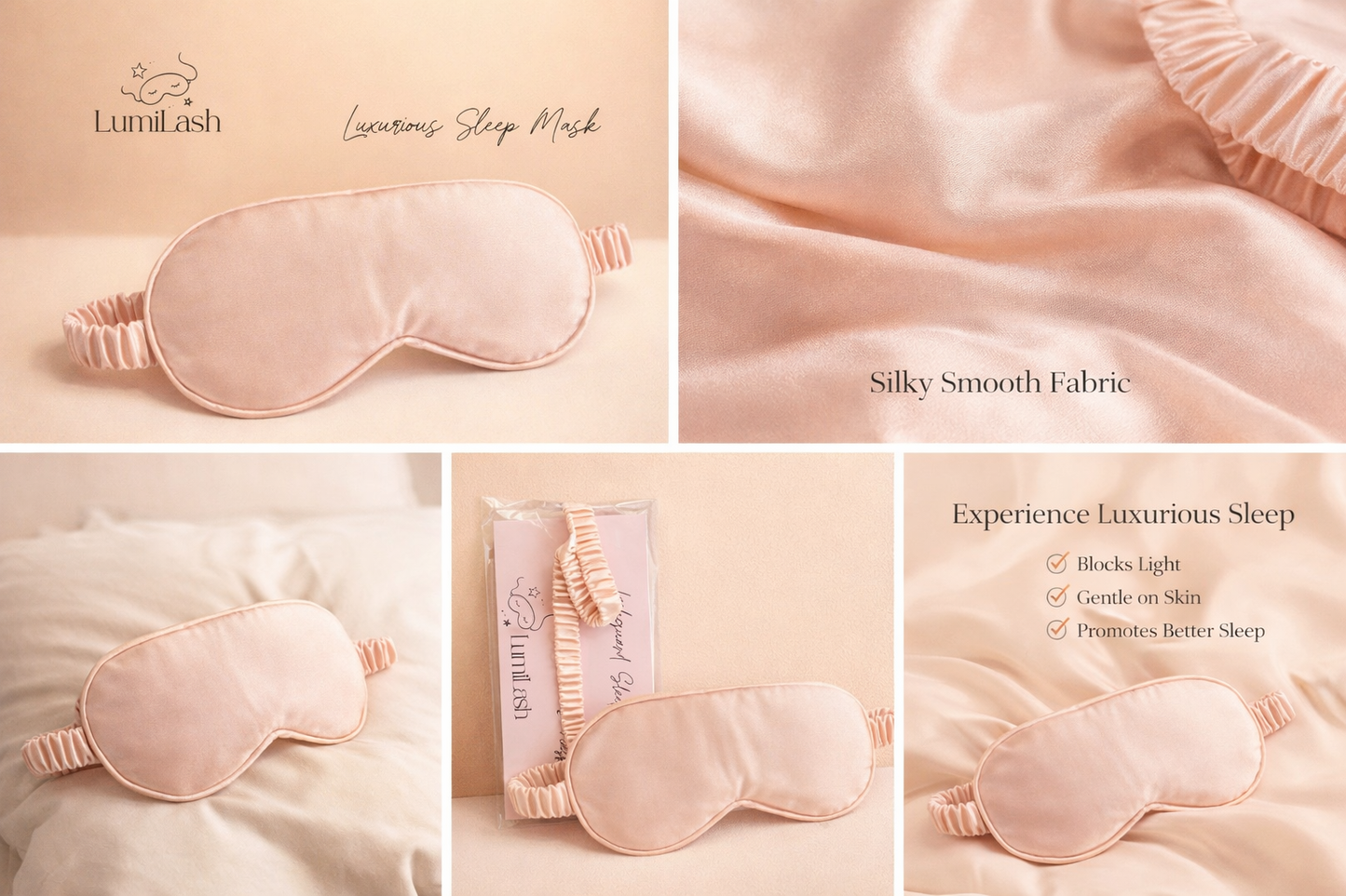 Satijnen Slaapmasker