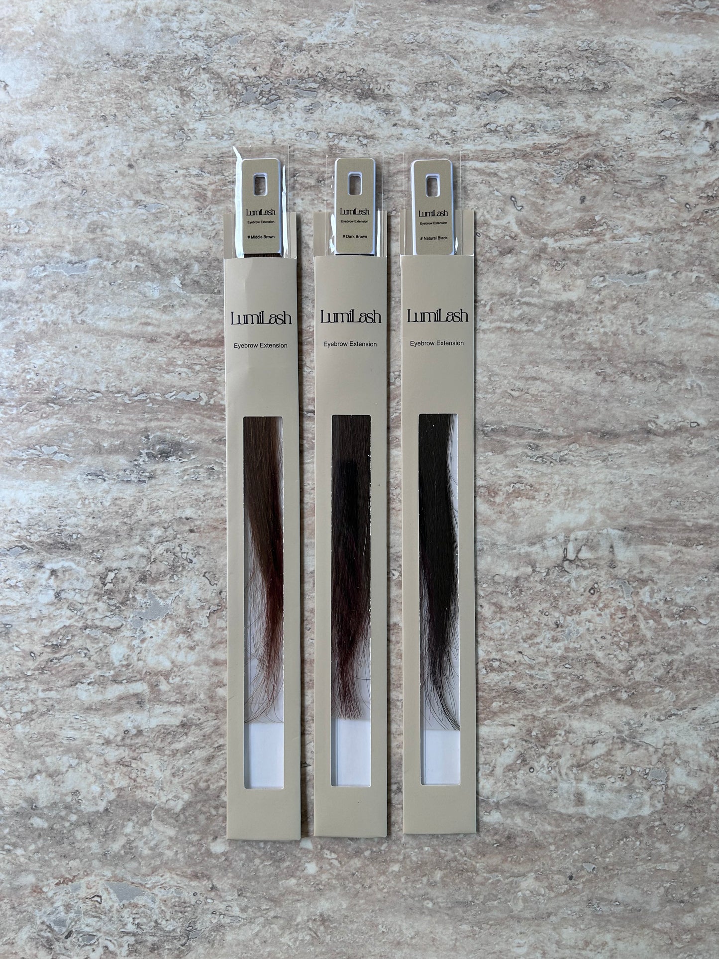 Brow extensions mix pakket